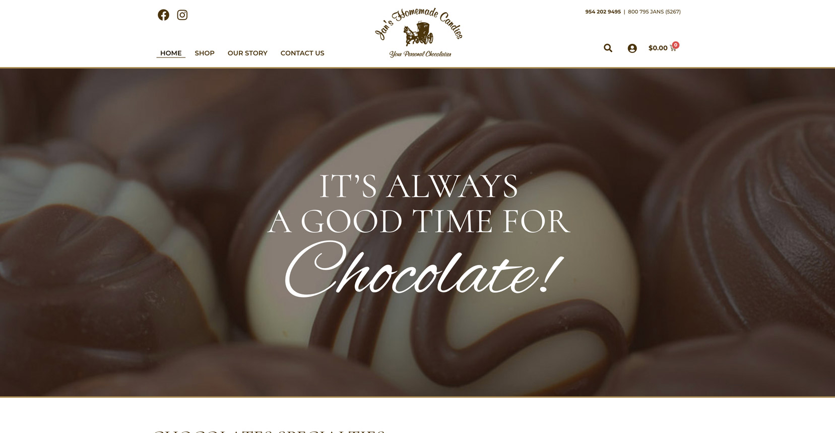 jans homemade candies website