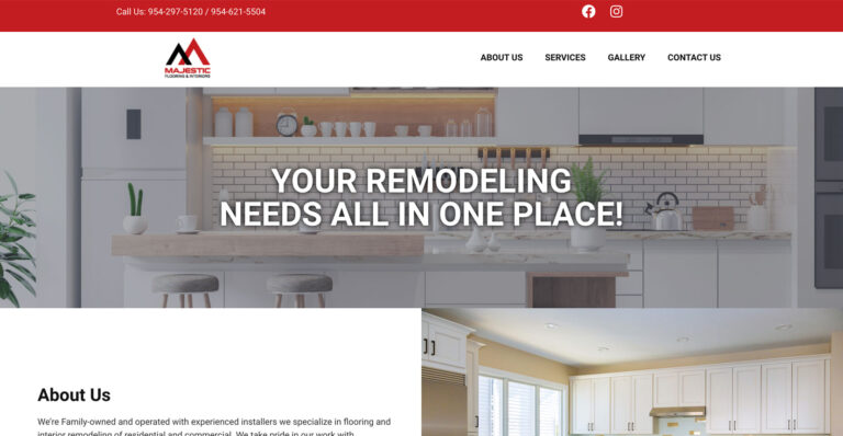 MAJESTIC FLOORING WEBSITE | Emagine Creations