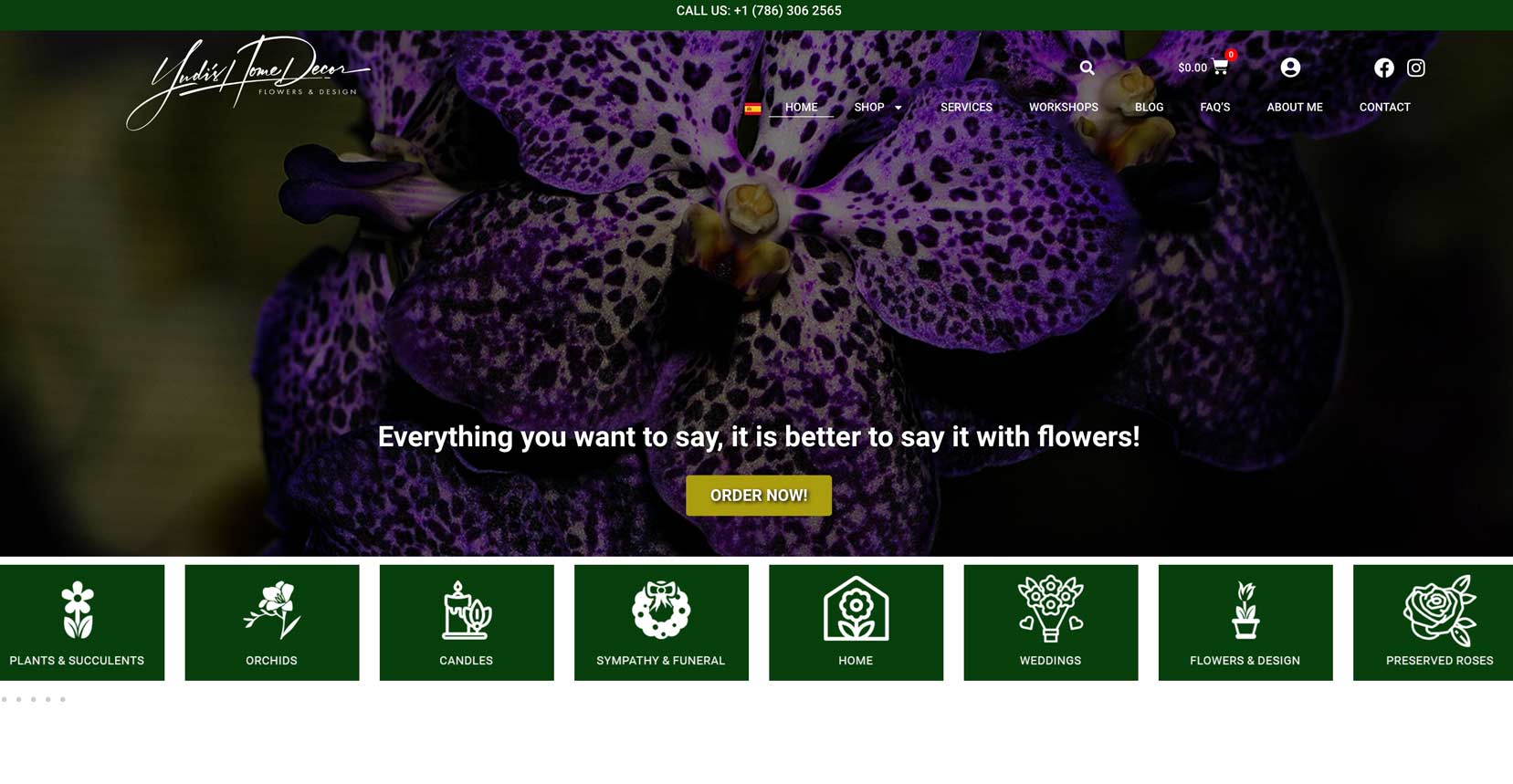 Yudis Home Decor Website Design & Development